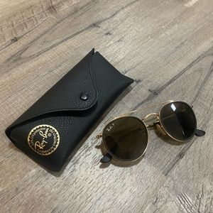 Ray-Ban Round Double Bridge polarized sunglasses